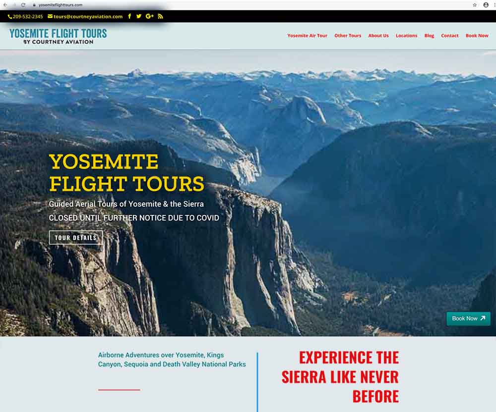 Yosemite Flight Tours